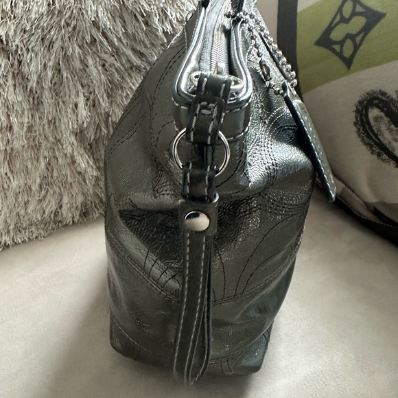 Coach Olive Leather Tote Bag - Picture 4 of 14